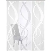 Home wohnideen Schiebegardine "TIBASO", (3 St.), halbtransparent