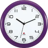 Alba Wanduhr Hornewp Violett 30 cm