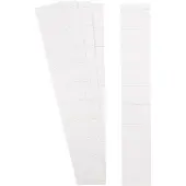 Ultradex Steckkarten für Stecktafeln Planrecord, beschreibbar, B 50 x H 32 mm, Karton, weiß, 90 Stück