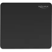 DeLOCK Mauspad schwarz 450 x 400 mm "Glas"-Beschichtung