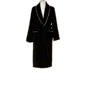 Möve Homewear Schalkragenmantel Möve Black