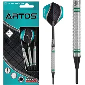 Bulls BULL'S Dartpfeil Artos AR1 Softdart, Mint 80% Tungsten