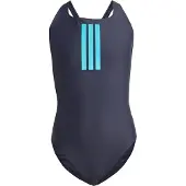 Adidas Damen Badeanzug 3-Streifen V-Back