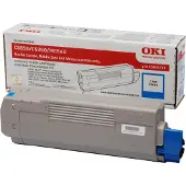 OKI Original Toner 43865723, Einzelpack, cyan