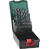 Metabo HSS-R-Kunststoffkassette SP, 25-tlg.