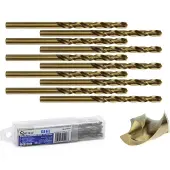 GEKO Bohrer für Metall 4mm HSS, 10er Pack