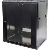 Intellinet 19 Zoll Wandgehäuse 19" Wandverteiler, 9HE, 450mm tief, schwarz