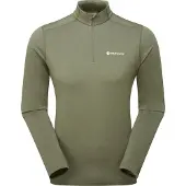 Montane Dart Xt Zip Neck, Herren, grün