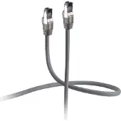 Flexline Flexline-Patchkabel cat. 6A Armored (Trittfest), U/FTP, hochflexibel, grau, 3m