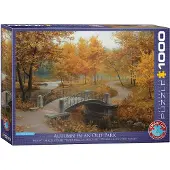 Eurographics Puzzle Herbstpark 1000 Teile Karton Jigsaw