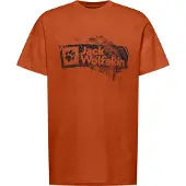 Jack Wolfskin Brand Kurzarm-t-shirt