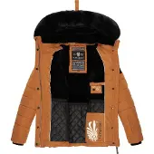 NAVAHOO Damen Winter Steppjacke Milianaa – Warm, Kuschelig & Wetterfest mit Kapuze