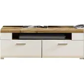 Innostyle Fun Plus TV-Lowboard Holzwerkstoff/Eiche Altholz Weiß/Braun 140x51x47 cm