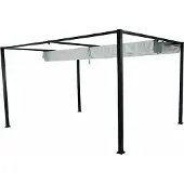 Gardamo Sky Pavillon 300x400 cm, hellgrau