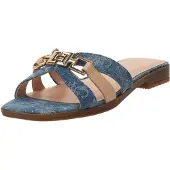 GUESS Realla Kollektion FLJRL3 DEN19 Sportbekleidung, Farbe Blau