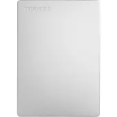 Toshiba Canvio Slim, 2 TB, 2.5", 3.2 Gen 1 (3.1 Gen 1), Silber