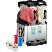 Royal Catering Granitor Spender Slush Granita Eiscreme Spender doppelt 2x 6L