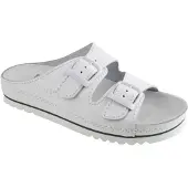 Scholl Slipper Air Bag White Unisex-Schuhgröße 35