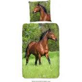 Muller Textil Duvet cover Good Morning 135x200 + 1* 80x80 cm - horse