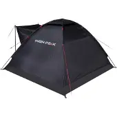 High Peak Beaver 3, Camping, Festrahmen, Pyramidenzelt, 3 Person(en), Bodenwischlappen, 2,6 kg