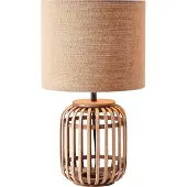 Brilliant Woodrow Tischleuchte 42cm natur 93148/09