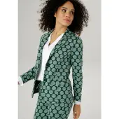 Aniston Jerseyblazer mit gestreiften Punkten
