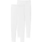 Schiesser Leggings Luxury in Weiß | Gr.: 48