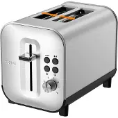 Krups KH682D, 2 Scheibe(n), Edelstahl, Edelstahl, Tasten, Niveau, Drehregler, 850 W, 171 mm