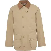 Barbour - Wasserfeste Jacke - Ashby Showerproof Jacket Washed Stone für Herren - Größe M - Beige