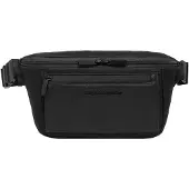 Piquadro Gürteltasche Orion Leather Bum Bag Black