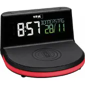 TFA-Dostmann TFA - Digitalwecker mit kabelloser Ladestation CHARGE-IT WIRELESS - 60.2028.01