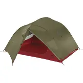 MSR - Leichtes 3-Personen-Trekkingzelt - Mutha Hubba NX Green aus Wolle - Grün