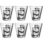 Leonardo Kindergläser Bambini Panda 215ml (6er Set)