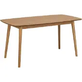 Ebuy24 Naila Esszimmertisch 80 x 150 cm Eiche Nachbildung gelaugt.