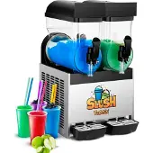 Royal Catering Granitor-Spender Slush Granita-Spender doppelt 2x 15L