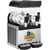 Royal Catering Granitor-Spender Slush Granita-Spender doppelt 2x 15L