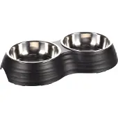 Flamingo futter- und wassernapf für hunde duo dinner aschau