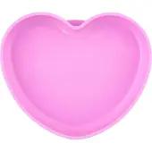 Chicco 00010217100000, Teller für Kleinkinder, Pink, Silikon, Junge/Mädchen, 0,75 Jahr(e)