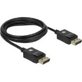 DeLOCK 85301, 2 m, DisplayPort, DisplayPort, Männlich, Männlich, 7680 x 4320 Pixel