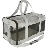 Kerbl Tragetasche Casual 41x28x29cm grau 80578