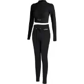 Yeaz RUNWAY Sportbekleidung Set mit langen Ärmeln, hoher Taille und figurschmeichelnder Passform