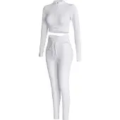 Yeaz RUNWAY Sportbekleidung Set mit langen Ärmeln, hoher Taille und figurschmeichelnder Passform