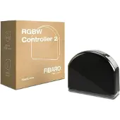 Fibaro RGBW Controller 2, Kabellos, Z-Wave, Schwarz, 868.4 MHz, 50 m, RF Wireless