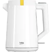 Beko WKM 4215 W, 1,7 l, 2200 W, Weiß, Kunststoff, Wasserstandsanzeige, Drahtlos