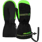 Reusch Fäustlinge Maxi R-TEX XT Mitten Kinder Black / Green Gecko-4 - 5 jaar