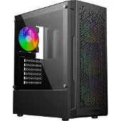 Gembird Fornax 400X - Tower - ATX - Seitenteil mit Fenster (gehärtetes Glas)