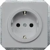 Siemens Steckdose 1f si glz DELTAprofil UP m.BS 5UB1468