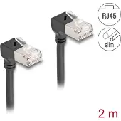 DeLOCK Netzwerkkabel - RJ-45 (M) nach unten abgewinkelt zu RJ-45 (M)