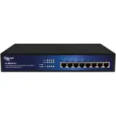 ALLNET ALL8804POE+, Unmanaged, L2, Gigabit Ethernet (10/100/1000), Power over Ethernet (PoE), Rack-Einbau