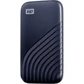 Western Digital My Passport SSD, 500 GB Solid State Drive, 1050MB/s, Blau